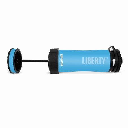 Bouteille purificateur d'eau Liberty Lifesaver bleu