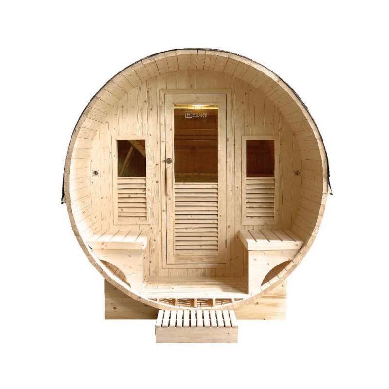 Sauna vapeur extérieur Gaia Luna 6 places