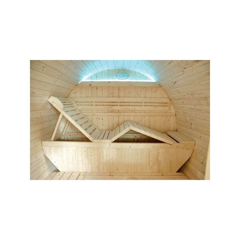 Sauna vapeur extérieur Gaia Luna 6 places