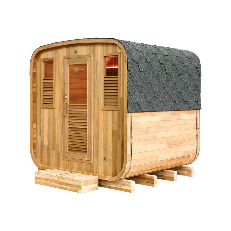 Sauna vapeur extérieur Gaia Luna 6 places