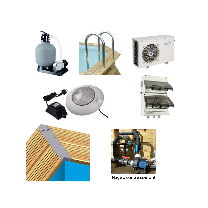 Piscine bois Urban pool Ubbink