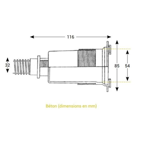 Projecteur Hayward 3424 LED blanc Projecteur Hayward 3424 LED blanc