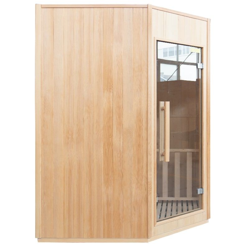 Sauna à vapeur Zen – 3/4 places angulaires