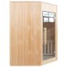 Sauna à vapeur Zen – 3/4 places angulaires