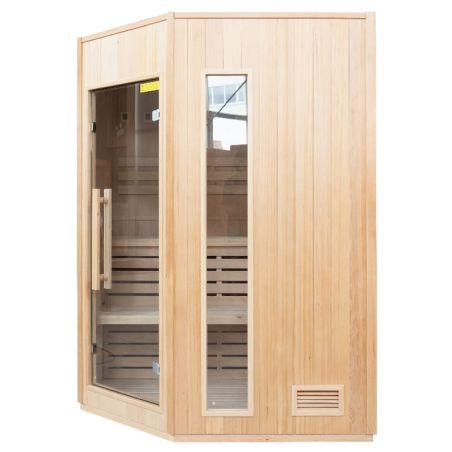 Sauna à vapeur Zen – 3/4 places angulaires