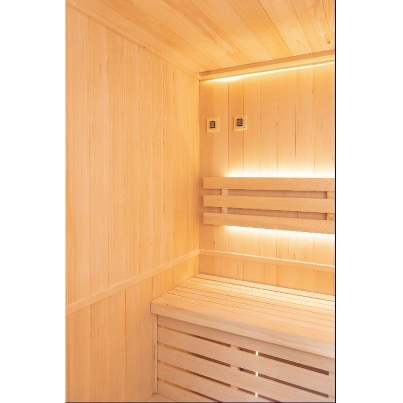 Sauna à vapeur Zen – 3/4 places angulaires