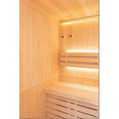 Sauna à vapeur Zen – 3/4 places angulaires