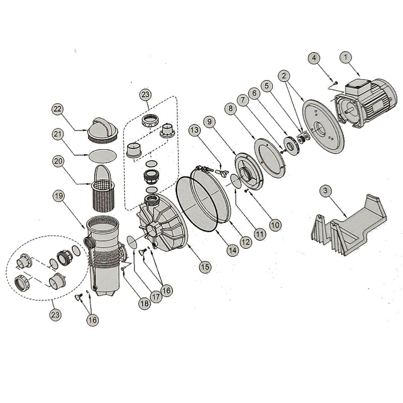 Panier pour pompe Pentair Challenger