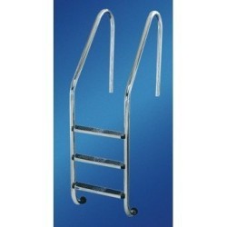 Echelle standard 3 marches inox