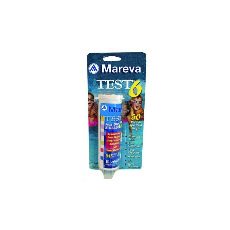 Bandelettes d'analyse eau de piscine