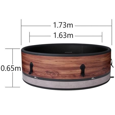 Spa semi rigide Mspa Duet 6 places