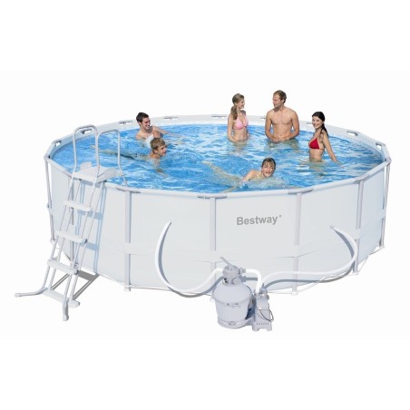 Piscine tubulaire ronde 488x122