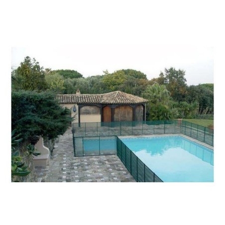 Barrière piscine Beethoven verte piquets verts Barrière piscine Beethoven verte piquets verts